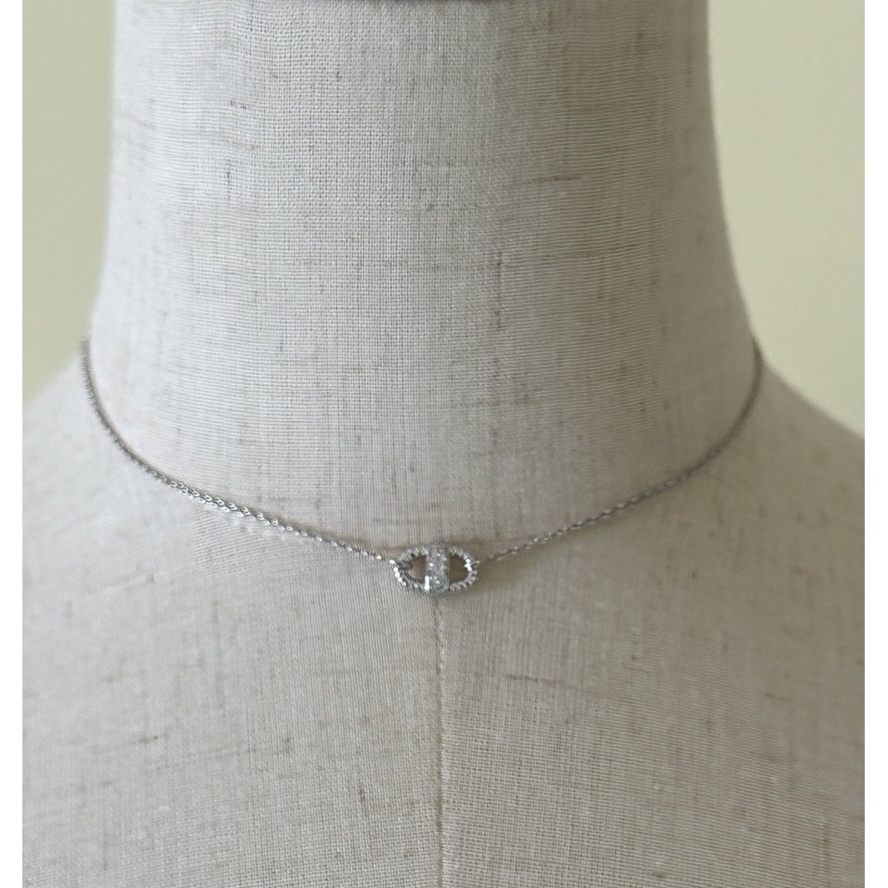 TI SENTO Milano Zirconia  Pendant Necklace 925 Sterling Silver Adjustable Length - Picture 2 of 10